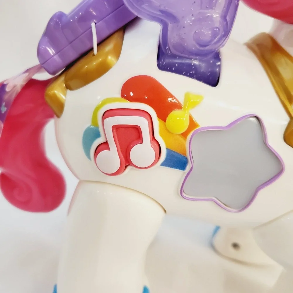 Vtech Style and Glam On Unicorn With‎ Wings Pony Interactive See Video